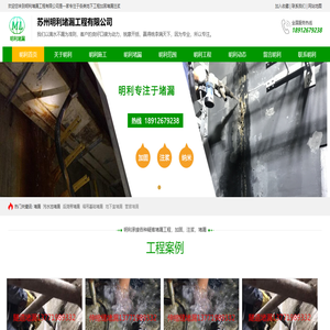 苏州堵漏|伸缩缝堵漏|明利堵漏 | 堵漏