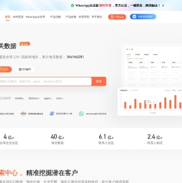 跨境魔方_外贸获客软件_海关数据查询工具_出海客户开发平台