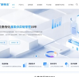 服装供应链管理系统 - 服装SCM生产ERP-新物云-大麦SCM