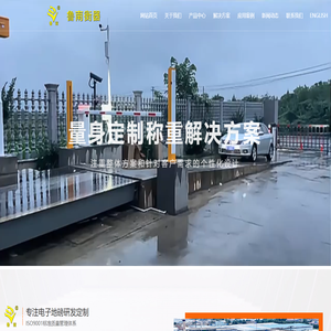 电子地磅厂家_电子汽车衡_无人值守系统_自动定量包装秤-鲁南衡器