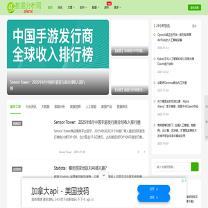 数据分析网 - 大数据、数据分析、数据挖掘和人工智能学习交流平台