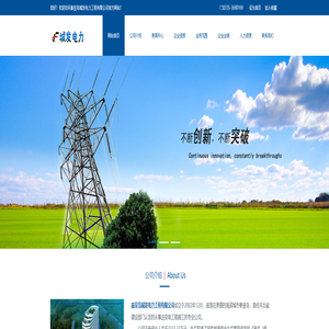网站首页 --- 秦皇岛城发电力